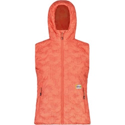 Maloja NussenseeM. Vest Women's in Strawberry Stripeflower